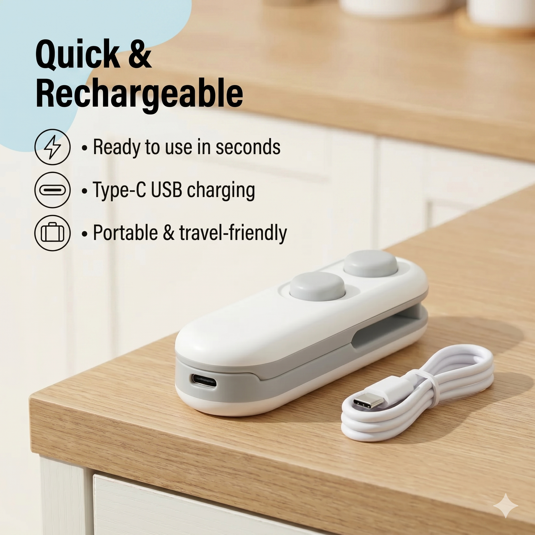 NovaPick ThermoSeal Pro™ - Handheld Smart Heat Press